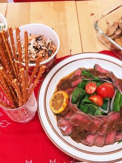 我が家のローストビーフ-レシピのメイン写真