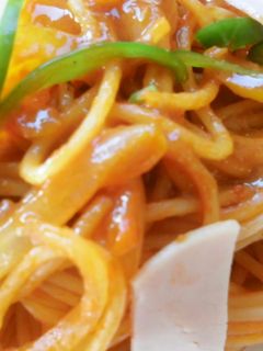 スパイシーナポリタン♪-レシピのメイン写真