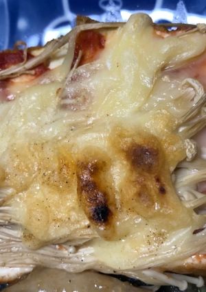 厚揚げえのきケチャップチーズ焼き-レシピのメイン写真