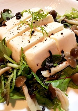 ＊時短！豆腐のヘルシー和風サラダ＊-レシピのメイン写真