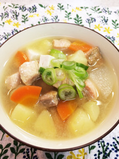 給食のレシピ 石狩汁-レシピのメイン写真