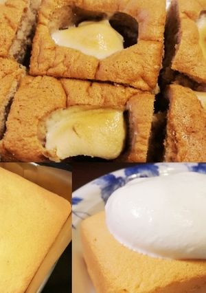 スクエアシフォンケーキ-レシピのメイン写真