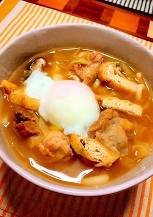 鳥とねぎのうどん-レシピのメイン写真