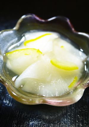 おせちに。千枚漬け風☆かぶの甘酢漬け-レシピのメイン写真