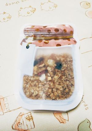 簡単手作りグラノーラ（さらさらver.）-レシピのメイン写真