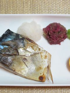 鯖の塩焼き3種の大根おろし添え-レシピのメイン写真