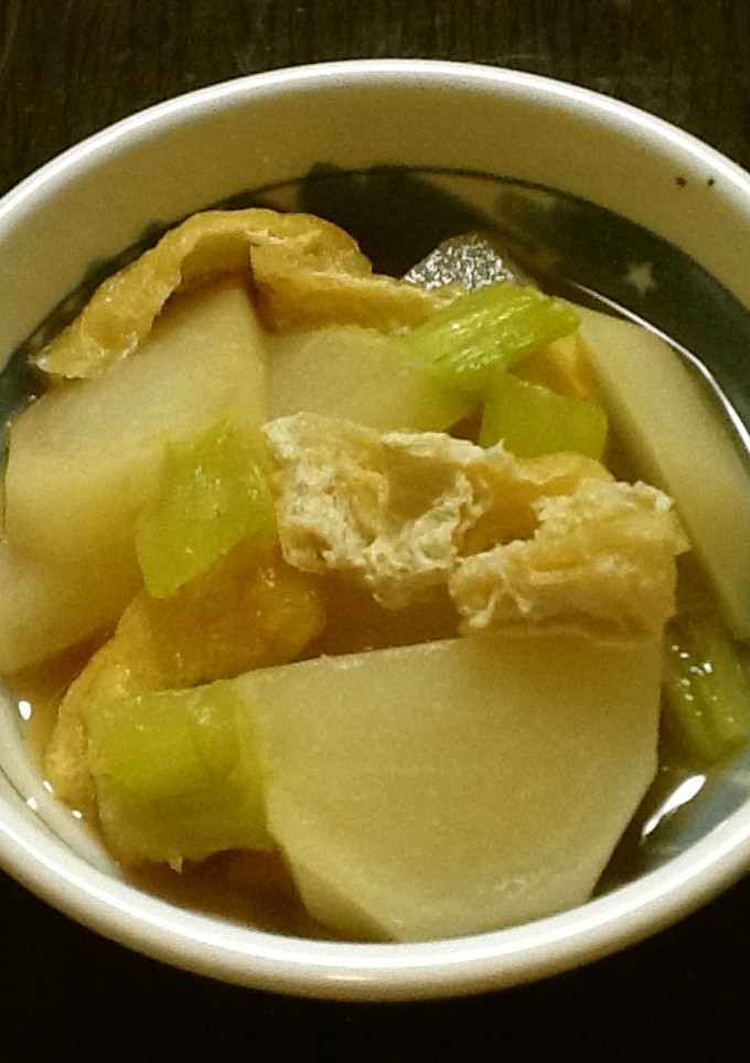 カブと油揚げの煮物-レシピのメイン写真