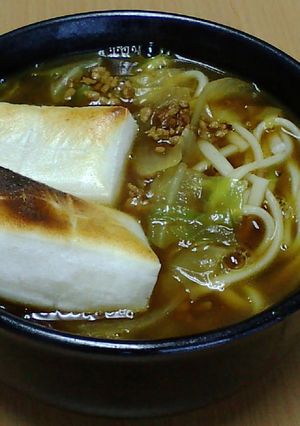 お蕎麦屋さんの超簡単カレーうどん-レシピのメイン写真