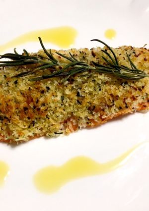 サーモンの香草パン粉焼き-レシピのメイン写真