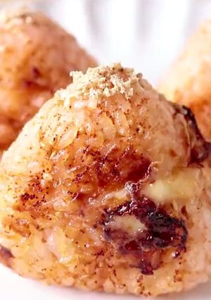 明太チーズで焼きおにぎり-レシピのメイン写真