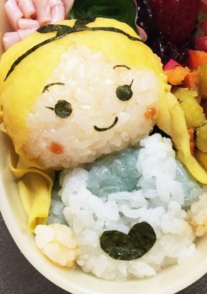 不思議の国のアリス　キャラ弁-レシピのメイン写真