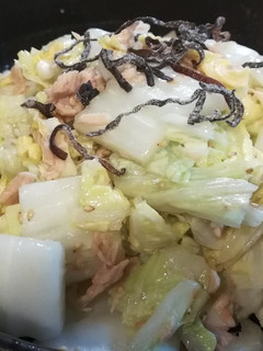 レンチン白菜とツナ和え-レシピのメイン写真