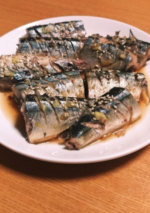 さんまのピリ辛煮-レシピのメイン写真
