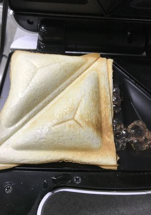 イチゴジャムのホットサンド-レシピのメイン写真