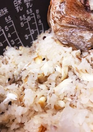 絶品＊残った鯛の塩焼きで鯛めし-レシピのメイン写真