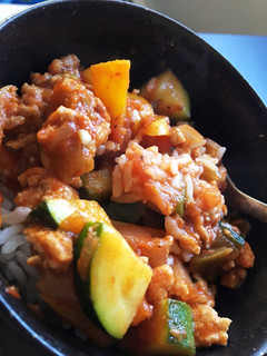 超簡単☆ひき肉と野菜のサルサソース炒め-レシピのメイン写真