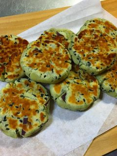 スイートポテト風 おさつゴマ焼き-レシピのメイン写真