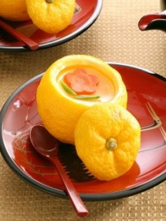 ゆずの茶碗蒸し風-レシピのメイン写真