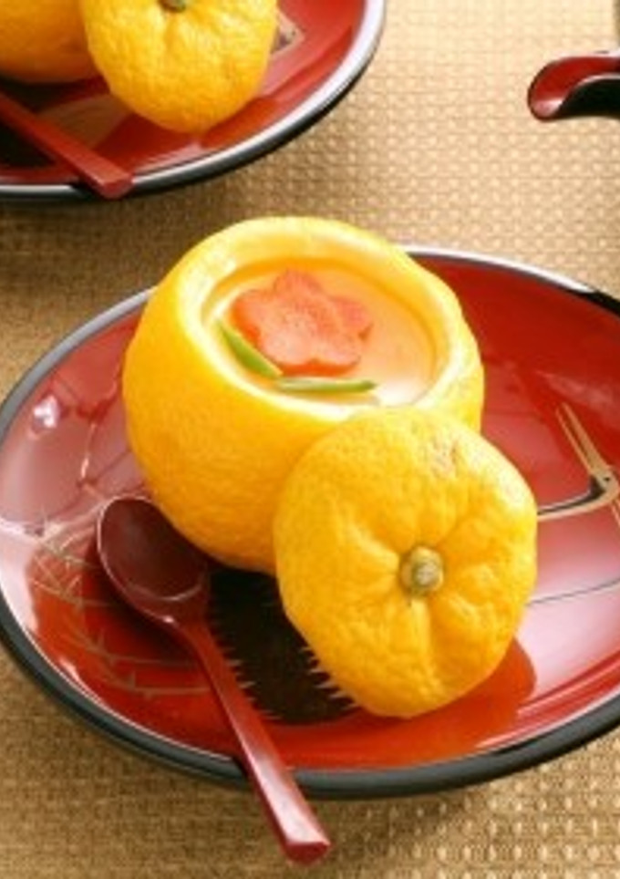 ゆずの茶碗蒸し風-レシピのメイン写真