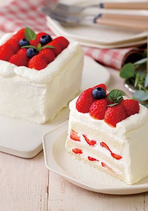 イチゴのショートケーキ風-レシピのメイン写真