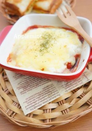 ツナミート＆豆腐ソースのなすのラザニア-レシピのメイン写真