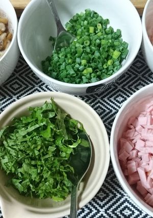 具だくさんで食べる素麺-レシピのメイン写真
