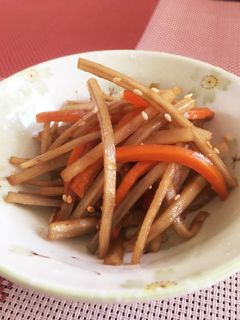 うちの☆きんぴらごぼう-レシピのメイン写真