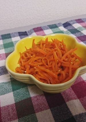 幼児食~ニンジンのきんぴら~-レシピのメイン写真