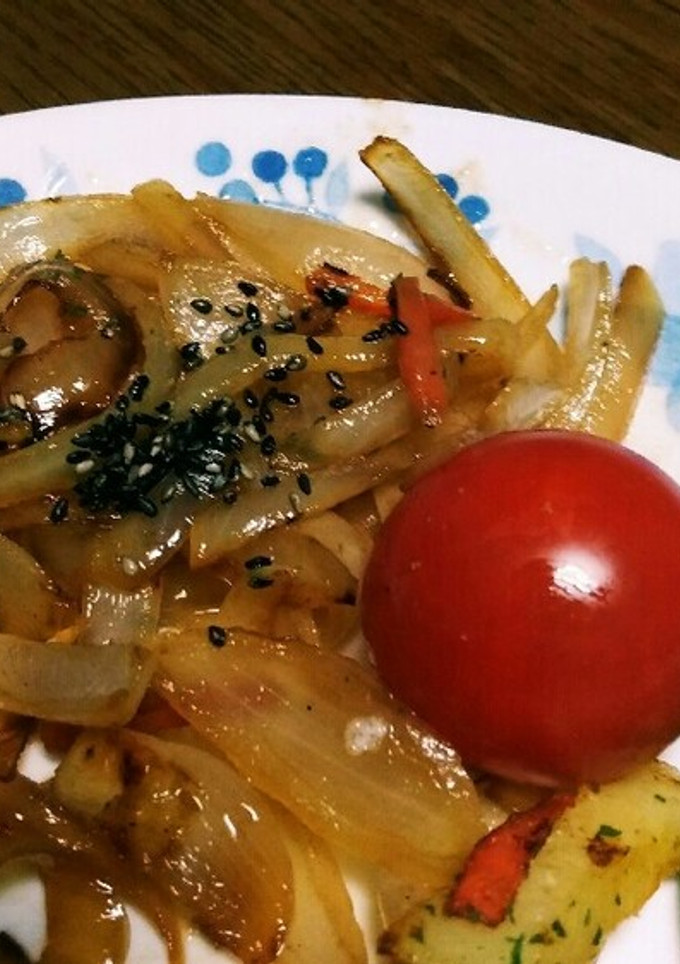 超簡単❕玉ねぎと人参のバター醤油炒め-レシピのメイン写真