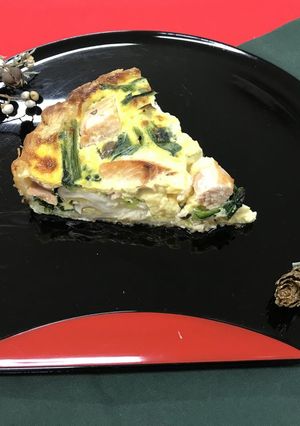 簡単★鮭としめじの和風キッシュ-レシピのメイン写真