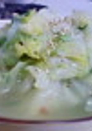 キャベツのネギ塩スープ-レシピのメイン写真