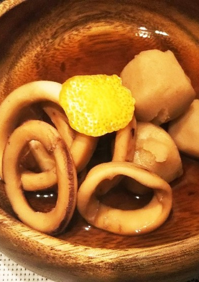 里芋といかの煮物-レシピのメイン写真