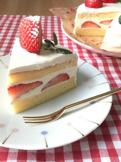 いちごのショートケーキ-レシピのメイン写真