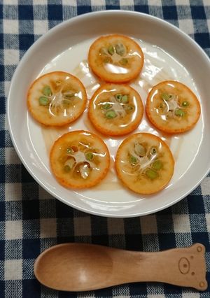 はちみつ金柑ヨーグルト-レシピのメイン写真