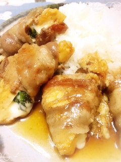 無水鍋 アムウェイ 厚揚げチーズの肉巻き-レシピのメイン写真