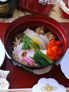 元旦ラクラク!冷凍で作るお雑煮-レシピのメイン写真