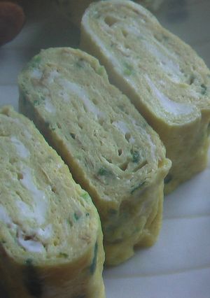 納豆添付タレで☆だし巻き風卵焼き☆-レシピのメイン写真