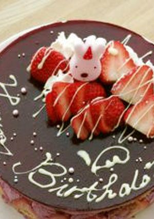★苺とブルーベリーのムースケーキ★神天-レシピのメイン写真