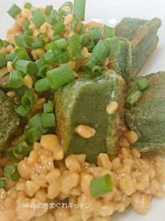 生麩と納豆の和え物-レシピのメイン写真