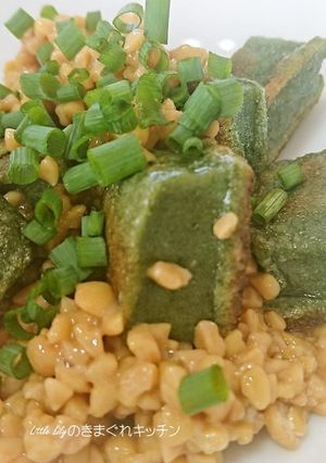 生麩と納豆の和え物-レシピのメイン写真