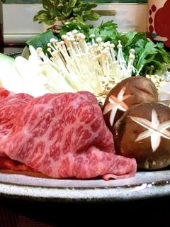 美味しい基本のすき焼きと〆うどん作り方♡-レシピのメイン写真