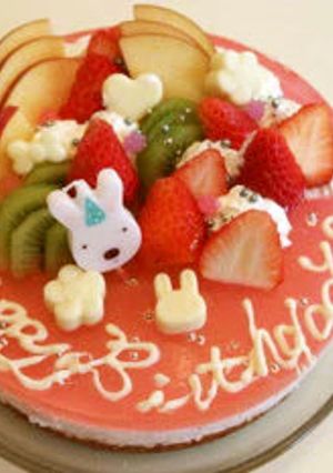 ★フルーツの苺ムースケーキ★神天-レシピのメイン写真
