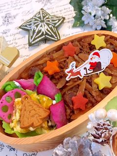 牛肉しぐれ煮 常備菜でクリスマス弁当-レシピのメイン写真