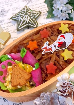 牛肉しぐれ煮 常備菜でクリスマス弁当-レシピのメイン写真