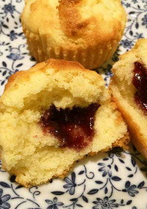 米粉★ジャムのカップケーキ♪-レシピのメイン写真