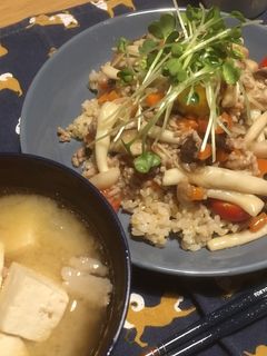 時短★きのこのそぼろあんかけ丼-レシピのメイン写真