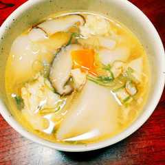 A picture of ∞∞ピリッ辛餃子スープ∞∞.