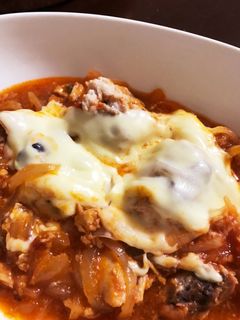 10分でメインおかず☆サバ缶でトマト煮-レシピのメイン写真