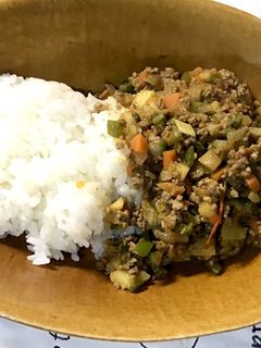 ドライカレー-レシピのメイン写真