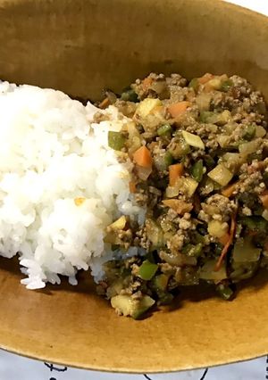 ドライカレー-レシピのメイン写真